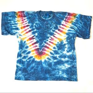 Vintage Tie Dye T-shirt Faded Tee